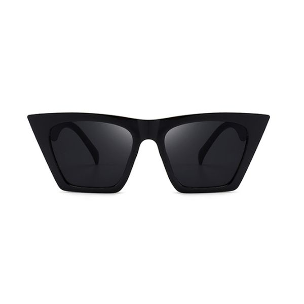 

fashion sunglasses women square cat eye design luxury sunglasses female cool vintage black femininoÂ, White;black