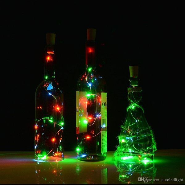 

bottle led lights bottle mini string lighting 30in copper wire cork shape light starry light for christmas wedding party halloween