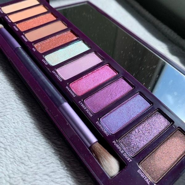 

new purple 12 colors eye shadow palette shimmer matte eye shadow beauty makeup 12 colors eyeshadow palette