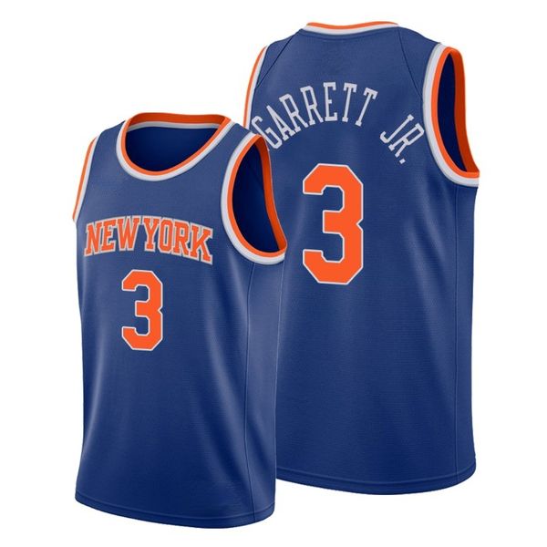 

new york knicks tim hardaway jr. men city basketball jersey, Black