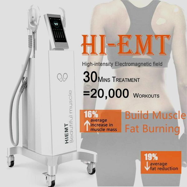 

hi-emt emslim beauty machine fast slimming body shape high intensity focused electromagnetic teslasculpt cellulite removal clinic device