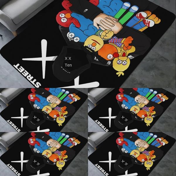 

fashion brand kaws anatomical modeling street carpet style bedroom kitchen bay window longnon-slip absorbent carpet mat