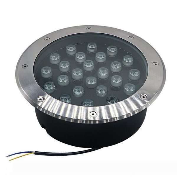 

edison2011 18w 24w 36w 85-265v rgb led underground lamp light warm white outdoor waterproof buried light projector lamp for garden lanscape