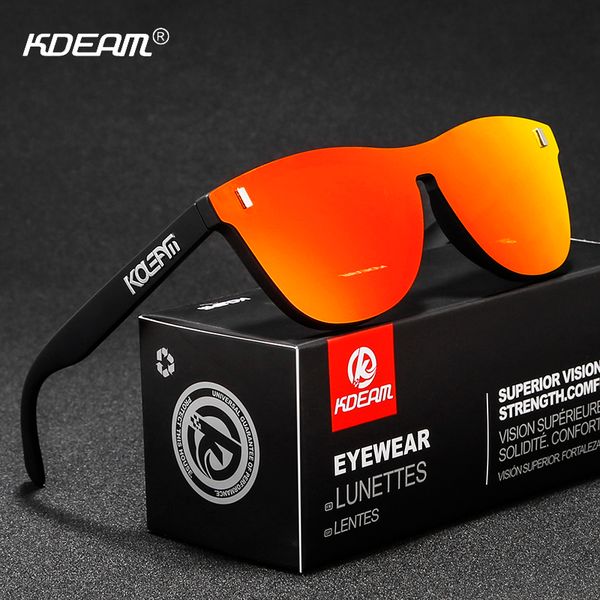 

kdeam soft comfort tr90 men sunglasses driving broad-frame sun glasses polarized coating goggles plastic titanium ce, White;black