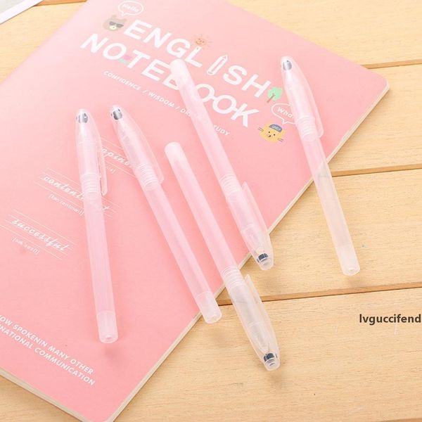 

the new gel pen shell casing transparent ballpoint pen cap minimalist pen shell cover