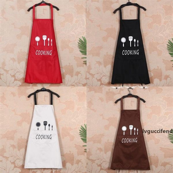 

kitchen knife and fork apron oil-proof double waterproofing pinafore ventilation sleeveless fashion save-all with various color 5 2qb j1