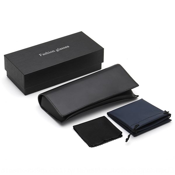 

new blister suction box black case glasses case men's cover sun glasses box, Blue