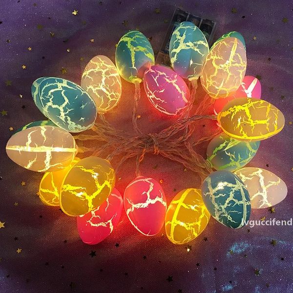 

cracked egg light 1.8m led easter burst crack egg lights string easter fairy lamp home decor