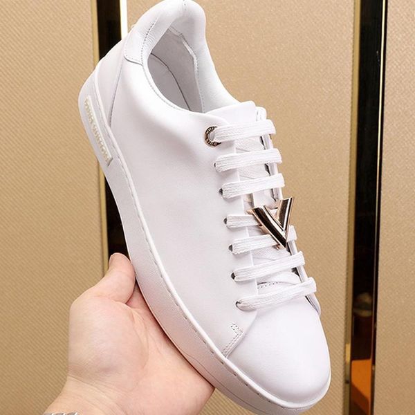 

frontrow sneaker mens shoes fashion sneakers breathable luxury shoes vintage low casual men shoes scarpe da uomo di lusso, Black