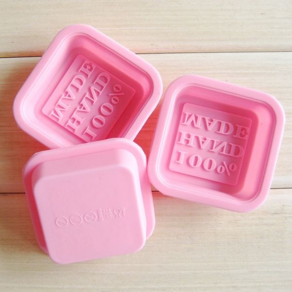 

100% handmade soap molds diy square silicone moulds baking mold craft art making tool diy cake mold wb2338