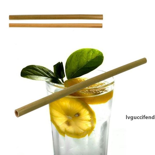 

bamboo straw reusable straw natural organic bamboo drinking straws for party birthday wedding bar tools eco friendly straws