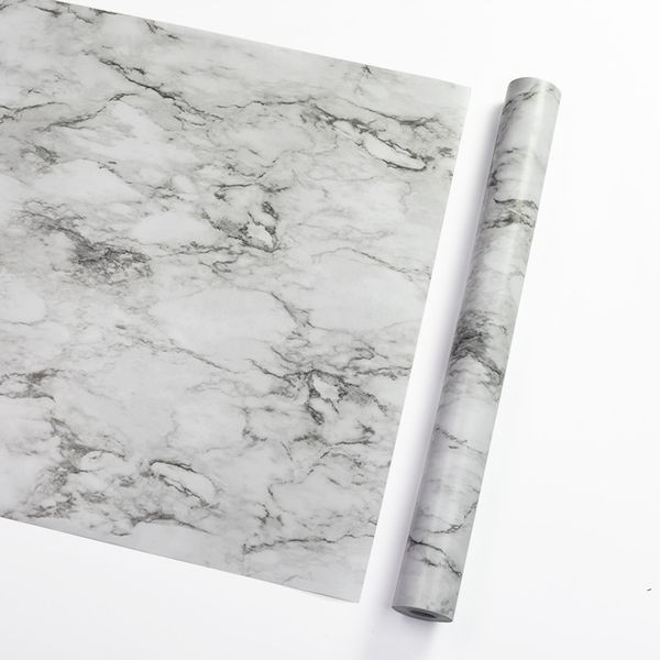

marble self-adhesive wallpaper kitchen bathroom waterproof wall sticker bedroom wall wallpaper dormitory pvc custom