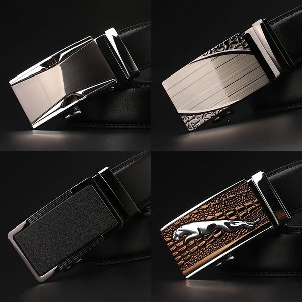 

ladies leopard plush belt pin buckle fashion wild female pu belt py27, Black;brown