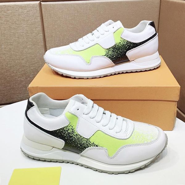 

fashion classic run away sneaker men 's shoes zapatos de moda para hombre breathable style shoes lace -up low luxury men shoes dro, Black