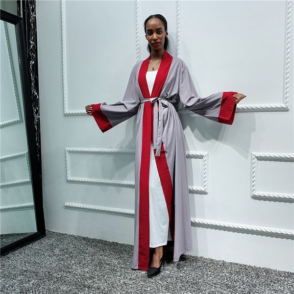 

plus size women abaya kaftan dubai kimono cardigan muslim dress jilbab caftan saudi turkish islamic clothing turkey arabes mujer