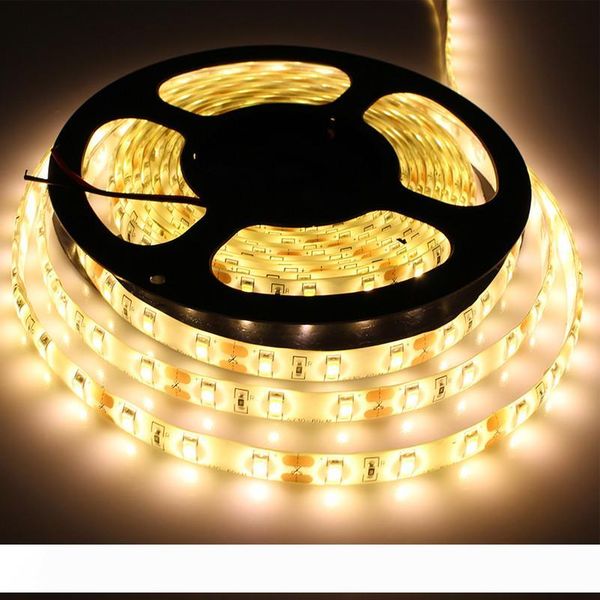 

водонепроницаемый smd5630 5730 led лента 5m 300led dc12v теплый белый белый r g b cuttable гибкие светодиодные ленты на открытом воздухе дек