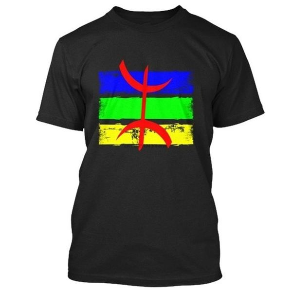 

amazigh standard men women t-shirt, White;black