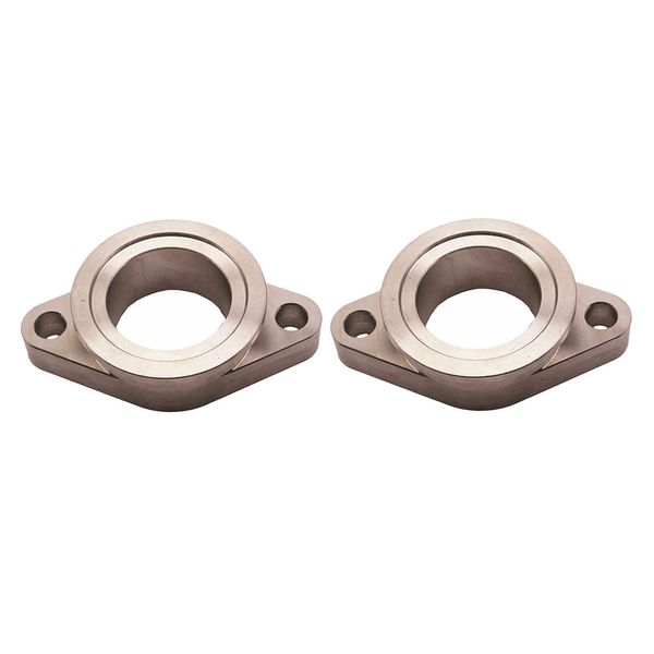

2pcs антикоррозионные 38мм wastegate адаптер к 38мм для 2 фланца manifold