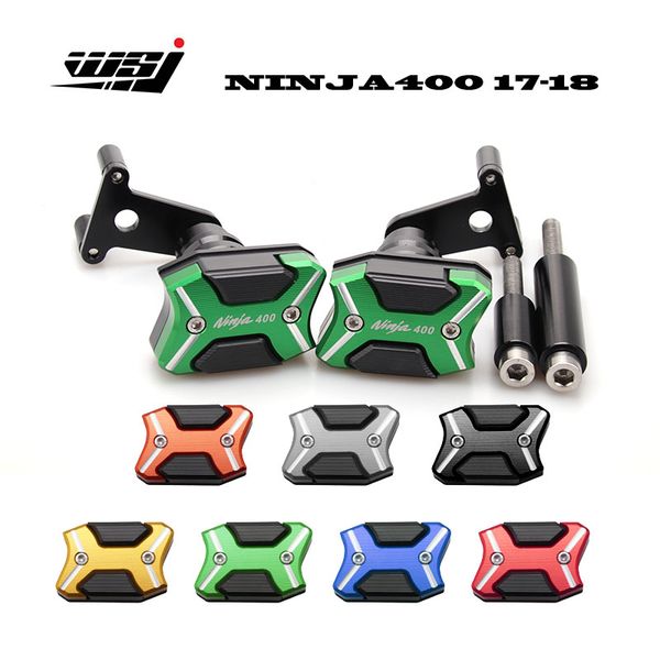 

ninja 400 ninja 400 z400 2020 2020 fall protection frame slide block fairing fall protection pad