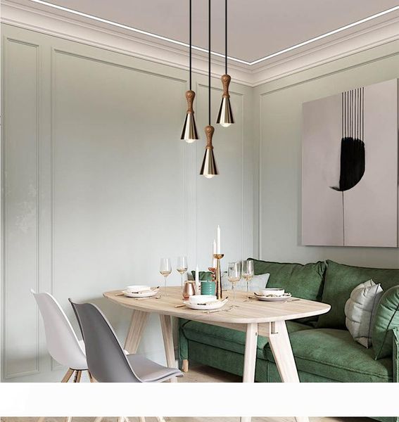 

nordic single head led bulb chandeliers lighting minimalist bar coffee shop hanging lamp foyer restaurant bedside pendant lamp