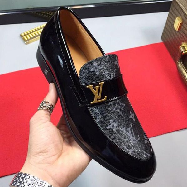 

new men shoes luxury chaussures pour hommes breathable luxury dress shoes mens footwear germain loafer haussmann derby luxury designer sale