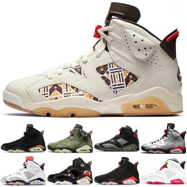 

jumpman 6 6s basketball shoes quai 54 hare dmp 2020 mens athletic sneakers washed denim travis scotts sport shoes paris trainers size 40-47