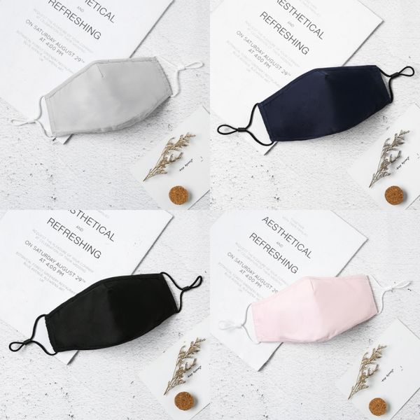 

mascherine kids lovely sponge dustproof mouth face mask fast ship adults anime cartoon kpop designer printed masks pm2.5 masks #370#348, Black