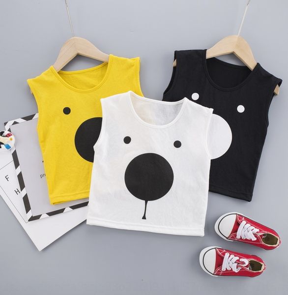 

vest clothing clothing 2020 children's thin vest infant children's breathable base shirt new fashion, Blue