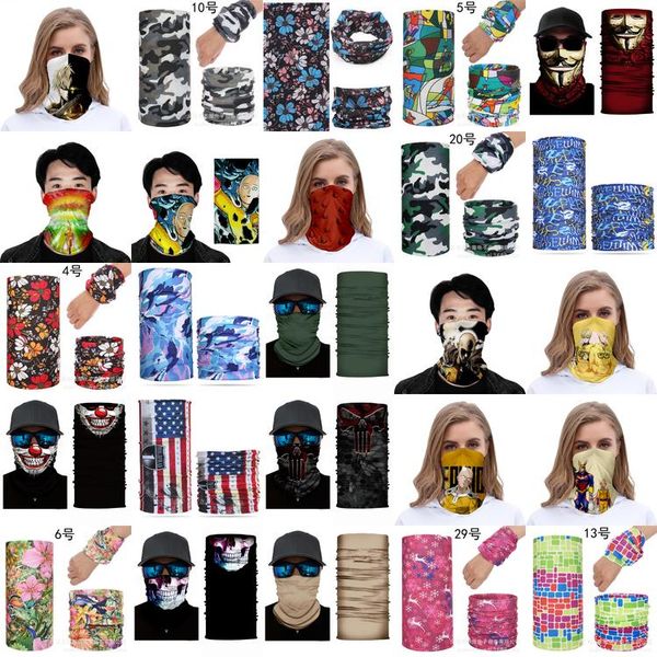 

мода многофункциональный открытый езда магия спорт платке бесшовная велосипед платки mens и womens череп шарфы партии маски мода idtk