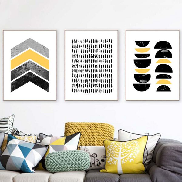 

abstract marble wall art canvas painting nordic posters and prints geometric canvas art wall pictures for living room home decor