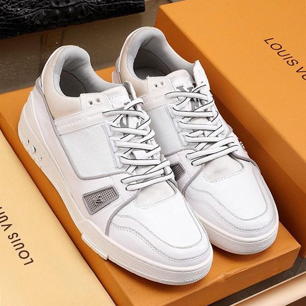 

new men shoes fashion footwears chaussures pour hommes with box trainer sneaker men shoes casual luxury drop ship zapatos de hombre fashion, Black