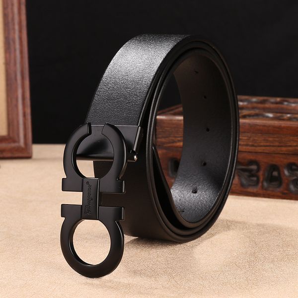 

2020 mens belts with box women belts big large sbelt buckle belt for men fashion leather belt ladies woman waistband, Black;brown