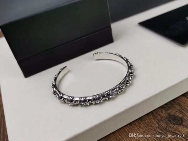 

New multiple three-dimensional cross Rock punk bangle bracelet, street hip hop bracelet cross pattern bracelet for boys and girls can wear
