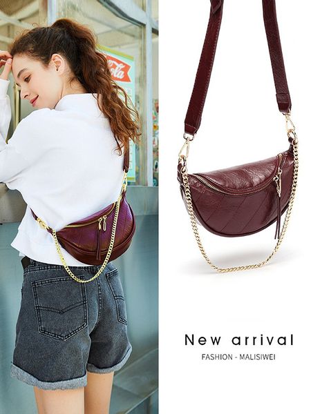 

2020 мода тенденции марка crossbody сумки женщины отдыха chest сумка кожа pu сумка сумка молния леди сумка