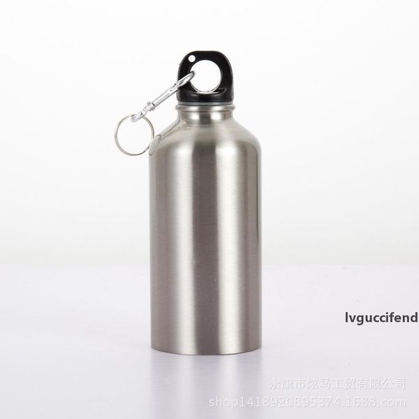

14 oz outdoor sports bottle 3 colors small bottle mouth stainless steel cup mountaineering kettle gift cups water bottle