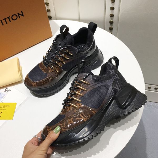 

005 designer luxury women's casual fashion shoes, women's outdoor casual shoes, leather material, original box, Black