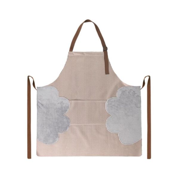 

hand towel pocket apron hand apron waterproof oilproof kitchen cute fashion kitchen gown home workwear