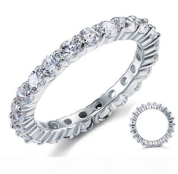 

victoria wieck luxury jewelry brand desgin 925 sterling silver white z round gemstones women wedding engagement band ring gift size 5-11