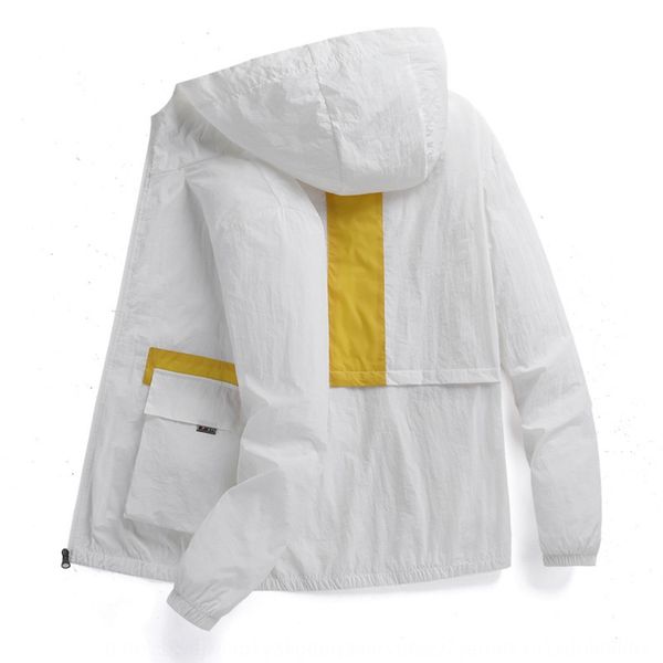 

2020 summer new sunscreen coat men's korean style casual sports jacket men's trendy brand breathable uv protection jacket, Black;brown