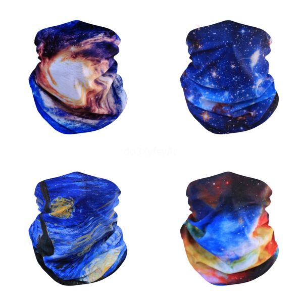 

outdoor sports seamless bandana multifunctional headwear headband magic scarf neck gaiter fishing face shield mask balacl #899#648, Black