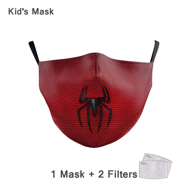 

маска детей kid многоразовый face рот маска дышащий хлопок защитные мультфильм симпатичные рм2,5 моющийся рот лица, Silver