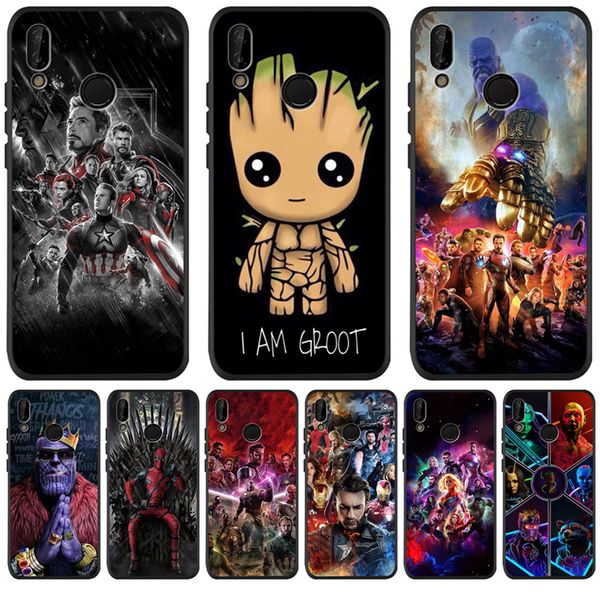 

marvel avengers groot for samsung galaxy s11 plus s11e xiaomi mi 9t redmi note 5 6 7 8 k20 pro phone case coque funda silicone
