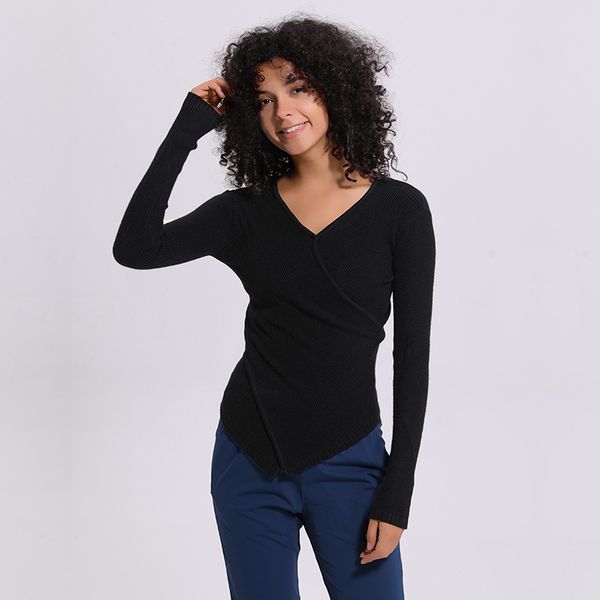 

nwt 2020 super quality women outdoor tank knitted autumn pullover long sleeve shirt clothing, White;red