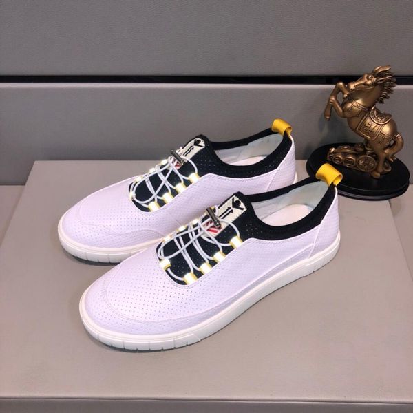 

2019r summer new men's shoes, personalized trend sports shoes, comfortable breathable shoes, original box packaging: 38-4411, Black