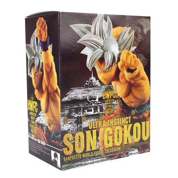 

2020 dragon ball z gokou ультра instinct гоку рисунок действие bwfc banpresto мира по фигурному colosseum пвх коллекционная модель