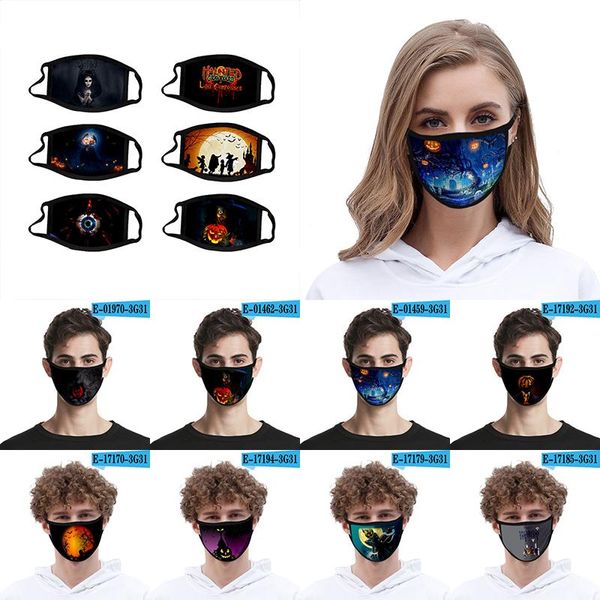 

halloween reusable face masks washable face masks for adults and children halloween printed dust masks xd23759