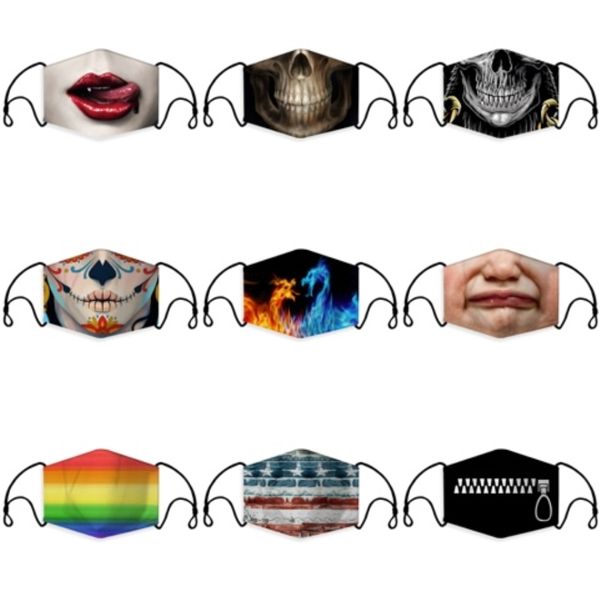 

in stock retail packaging mask pm2.5 protection for dustproof anti-pollution kpop reusable wholesale#561