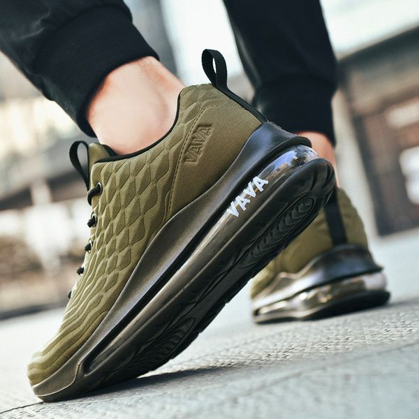 

fashion sneakers 2020 new fashion men sports shoes mesh breathable casual sneakers students simplicity running shoes, Black