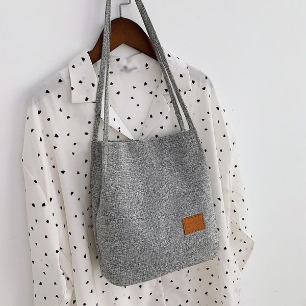 

women shoulder bags 2020 new bag style canvas shoulder messenger bags casual student bag travel pack sac fashion main femme