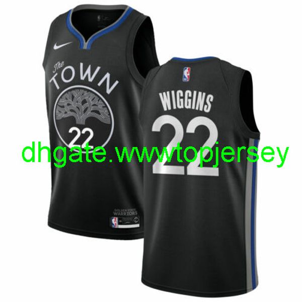 

andrew wiggins #22 black jersey new nkvest stitched basketball jerseys, Gray